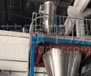 锥形混合干燥机主要用于在粉体物料中加入少量液体时的干燥的场合